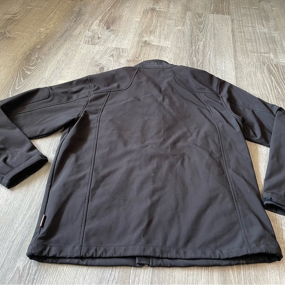 Free Country Medium Men’s Hard Shell Full Zip Long Sleeve Insulted Sweatshirt - Picture 6 of 11